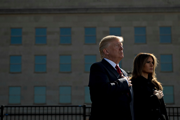 DOD Commemorates 16th Anniversary Of 9/11 Terror Attacks At Pentagon Memorial
