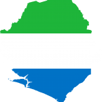Sierra-Leone-Flag-Map
