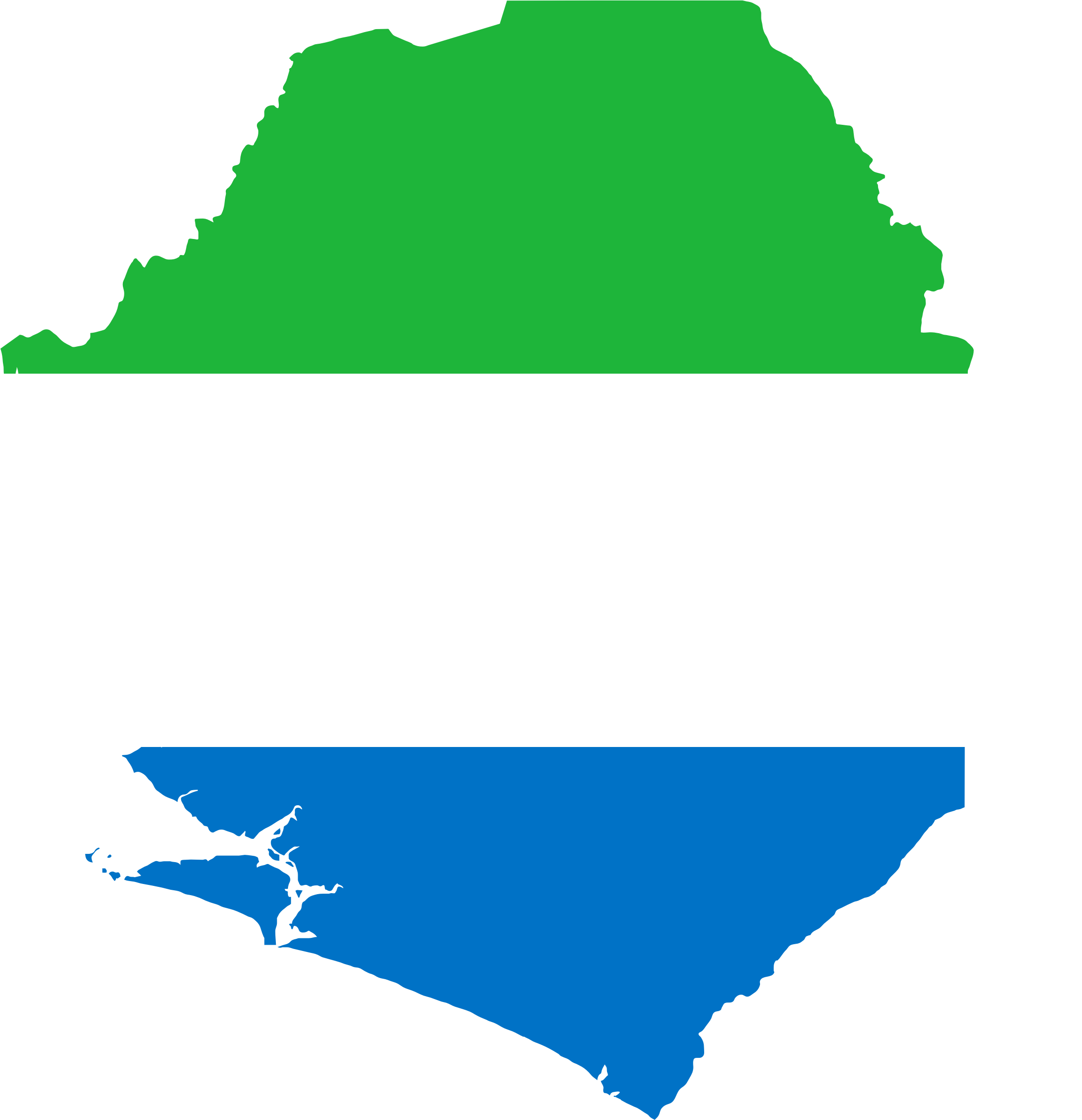 Sierra-Leone-Flag-Map