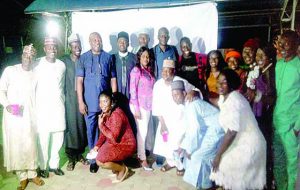 Celebrants in group photograph