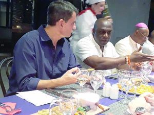 Okonkwo and other guests