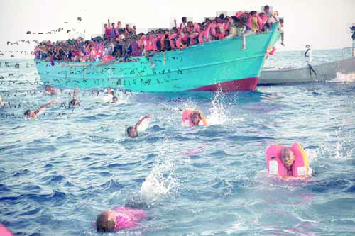 Deadly trip on the Mediterranean- From North Africa to Europe