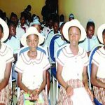 Front row are students of GSS Asokoro at the event