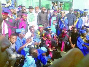 Graduands and the amnesty family