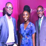 Oluyomi Ojo (Co-Founder, Printivo), Afua Osei (Co-Founder, She Leads Africa), and Shola Ladoja (Founder, Simply Green Juice)