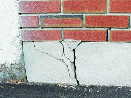Foundation cracks 1