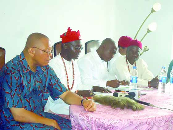 members of traditional council.