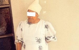 Mrs Celestina Oba in court 12