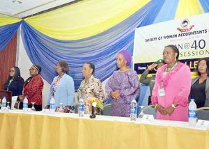 Mrs Dolapo Osinbajo & guests at the SWAN
