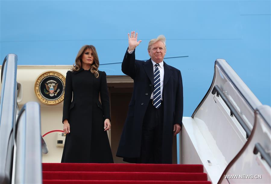 trump in China