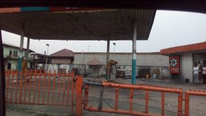 empty filling station