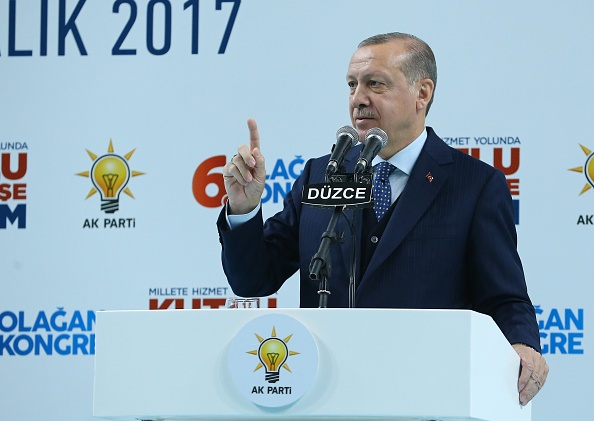 Turkish President Recep Tayyip Erdogan