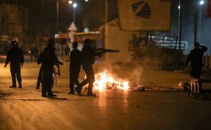Protest in Tunisia