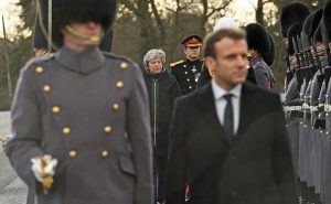 President Macron Attends Anglo-French Summit