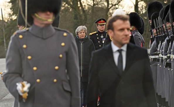 President Macron Attends Anglo-French Summit