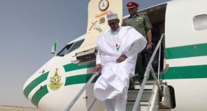 buhari arives