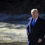 President Trump Departs The White House To Spend The Weekend At Camp David