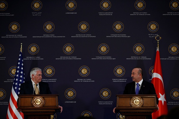 Mevlut Cavusoglu – Rex Tillerson meeting in Ankara