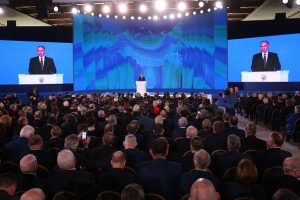 Vladimir Putin Makes Annual State To The Nation Address