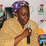 Hajia-Aisha-Abubakar-HMSITI-briefing-the-press-on-the-coming-of-Golbal-Shea-Alliance-Conference-in-March-2018.