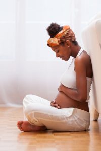 black-woman-pregnant