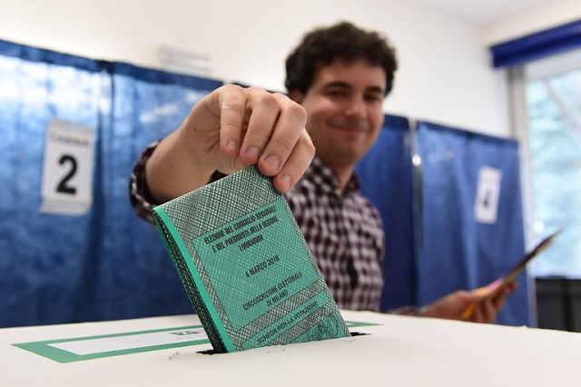 ITALY-ELECTIONS-VOTE