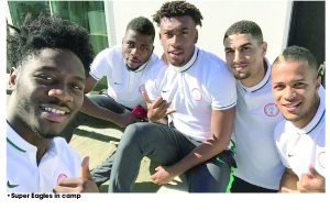 eagles in camp