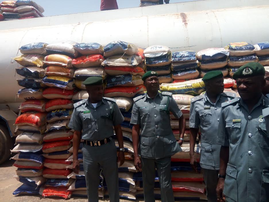 customs contraband rice