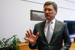 Russia Energy Minister Alexander Novak