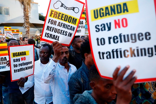 ISRAEL african migrants Uganda