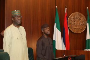 Vice President Osinbajo presides over scanty FEC