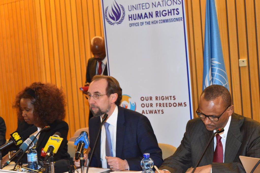 UN HUMAN RIGHTS Commissioner Zeid Al-Hussein