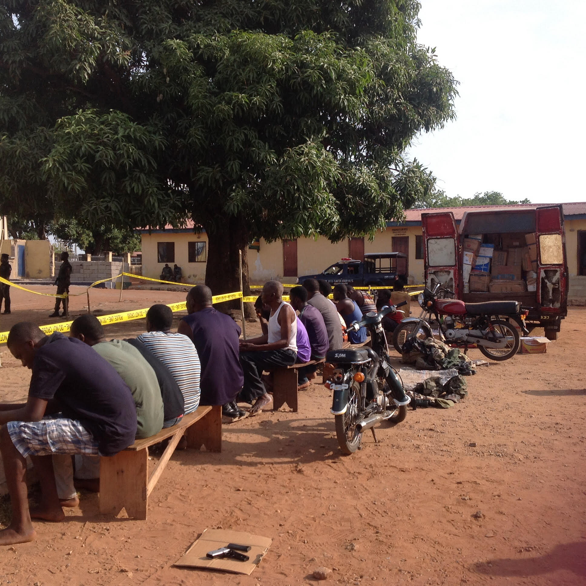 Benue police recover arms from CRIME suspects