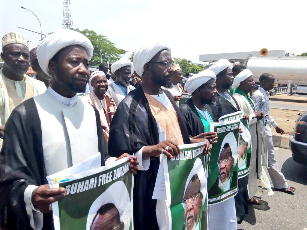 EL-ZAKZAKY PROTESTS – SHIITES – ABUJA