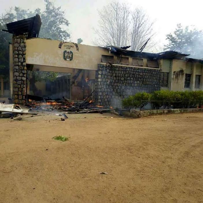 NINGI SECRETARIAT BURNT