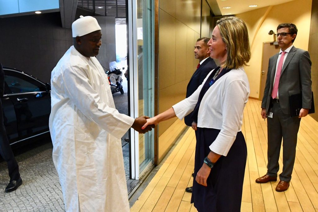 ADAMA BARROW – EU – INTERNATIONAL DONORS