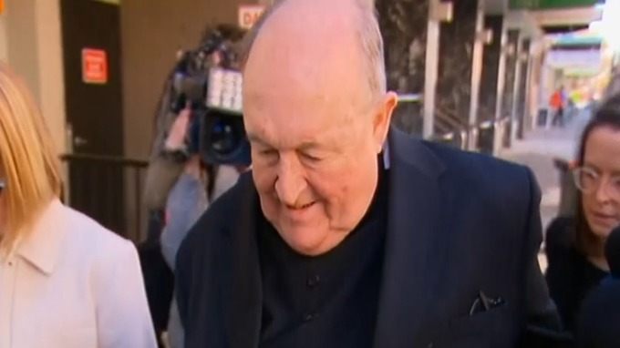 AUSTRALIAN ARCHBISHOP CHILD SEX ABUSE COVER UP CONVICTION