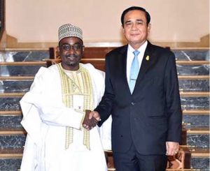 Amb Bamalliwith Gen. Prayut