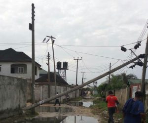 PORT HARCOURT – RAINSTORM – POWER INSTALLATIONS