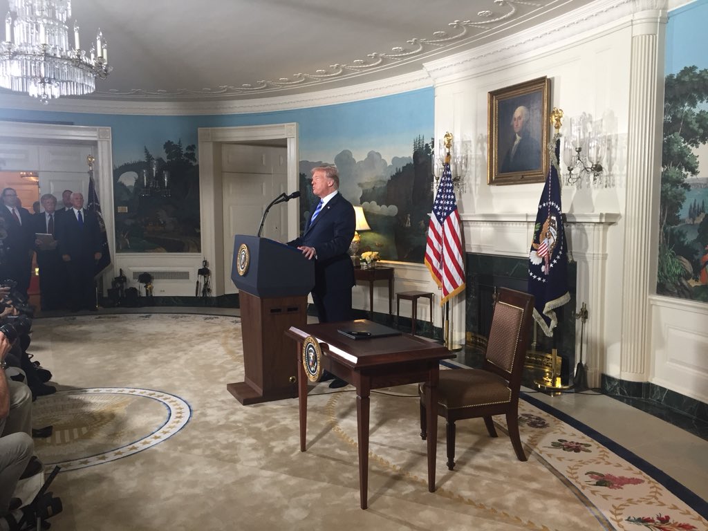 US WITHDRAWS – IRAN NUCLEAR DEAL