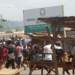 FEDERAL UNIVERSITY EKITI STUDENT PROTEST