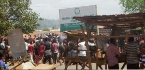 FEDERAL UNIVERSITY EKITI STUDENT PROTEST