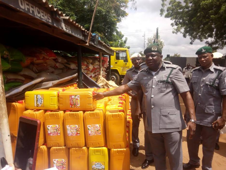 OGUN CUSTOMS PROHIBITED ITEMS