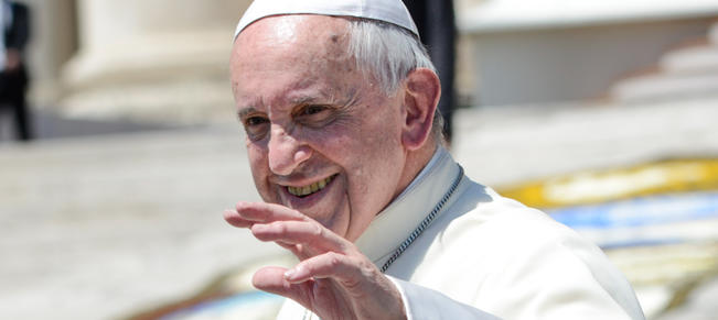 POPE FRANCIS – HOMOSEXUAL – GOD MADE YOU LIKE THIS