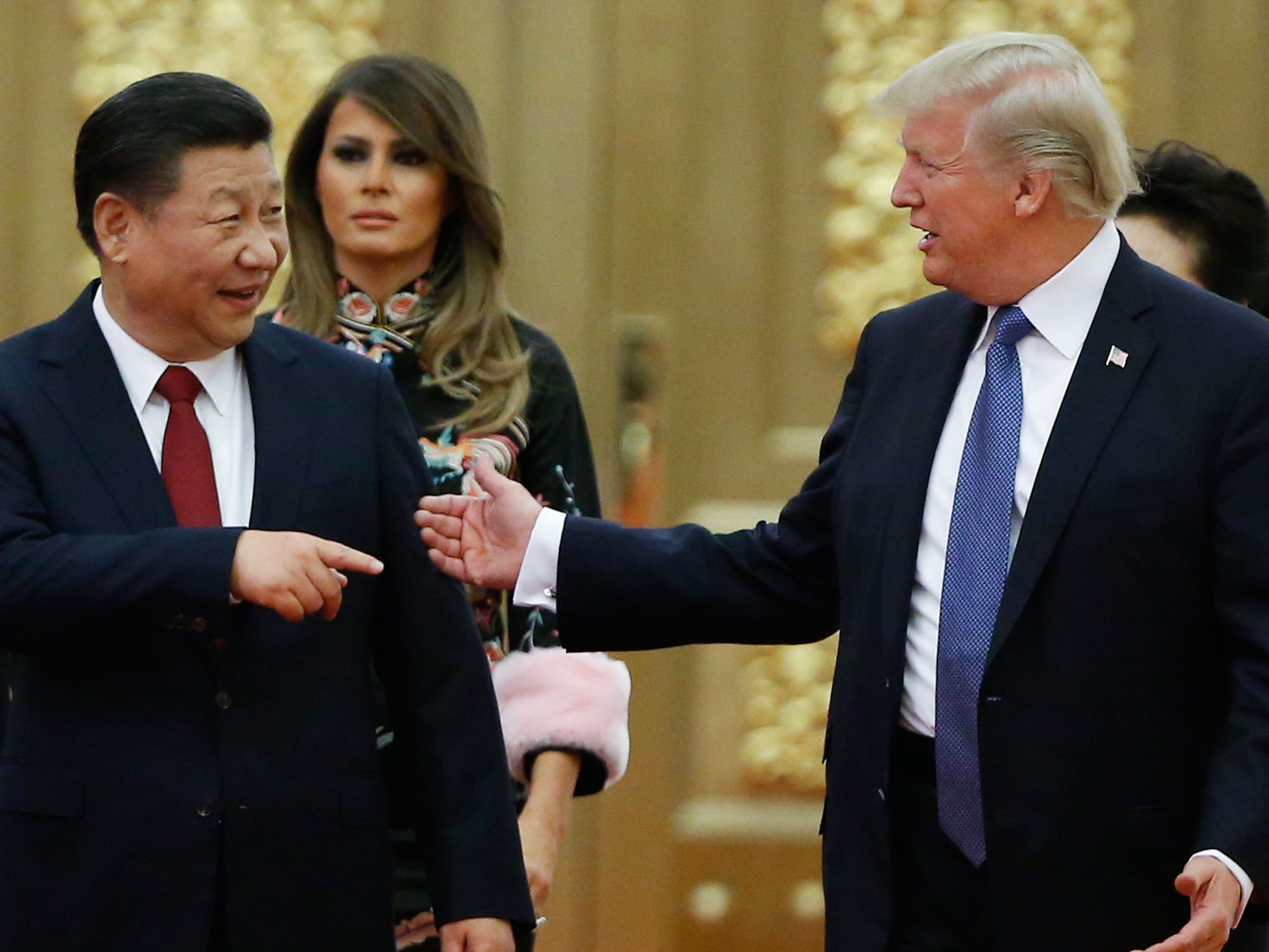 TRUMP XI – KOREAN BORDER