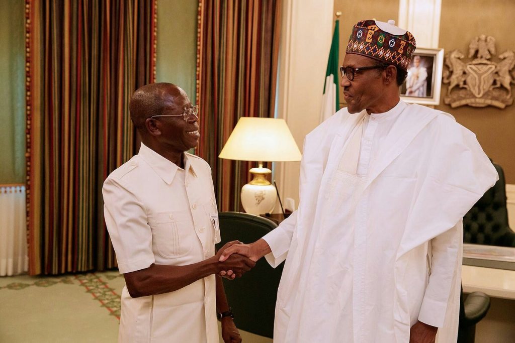 BUHARI OSHIOMHOLE – ABUJA
