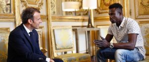 MALIAN “SPIDERMAN” – FRANCE – MACRON