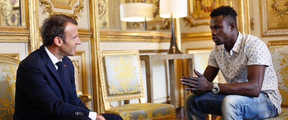 MALIAN “SPIDERMAN” – FRANCE – MACRON