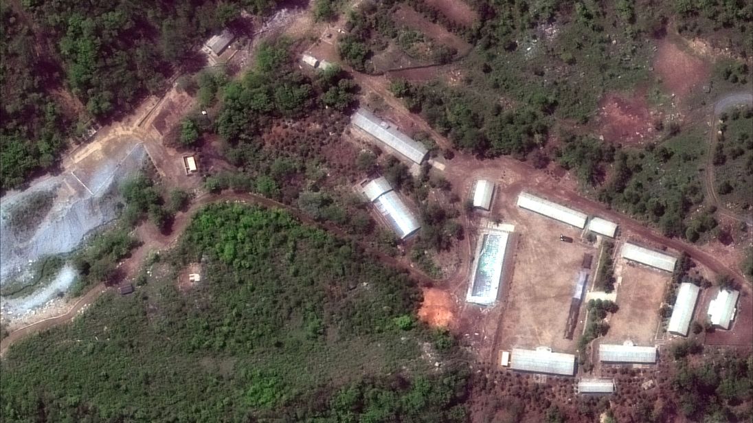 NORTH KOREA NUCLEAR TEST SITE