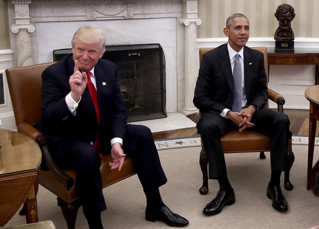trump obama